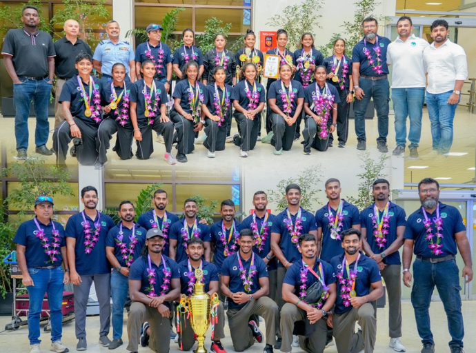 Sri Lanka’s Men’s and Women’s Rugby Teams Crowned CASA Sevens Champions